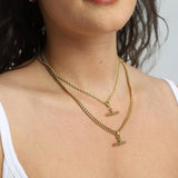 T Bar Necklace - Réalta