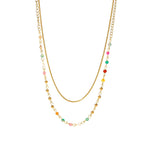 Alana Double Layer Necklace - Réalta
