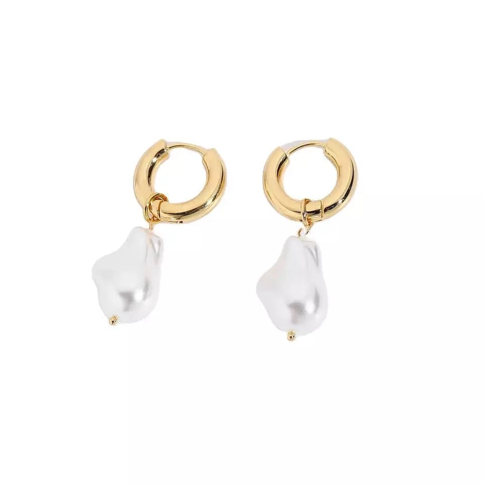 Amélie Pearl Earrings - Réalta