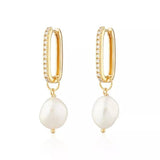 Betty Pearl Drop Earrings - Réalta