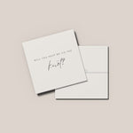 Bridesmaid Proposal Card - Réalta
