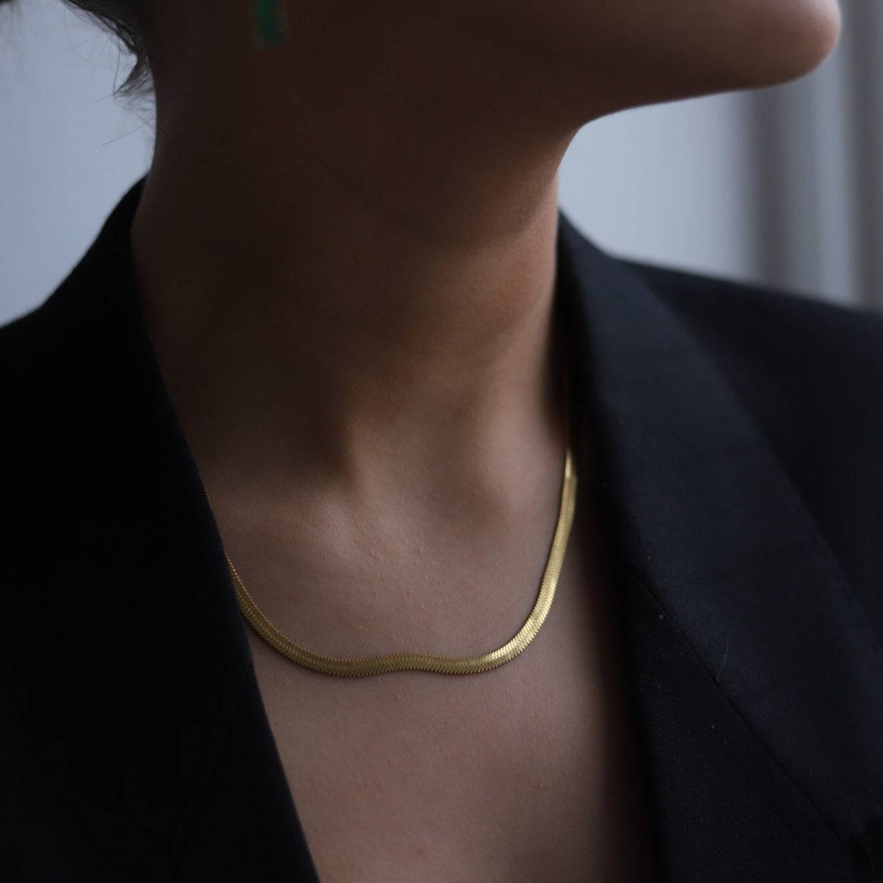 Classic Snake Necklace - Réalta