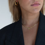 Diamante Initial Necklace - Réalta
