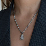 Diamonte Bear Necklace - Réalta