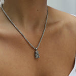 Diamonte Bear Necklace - Réalta