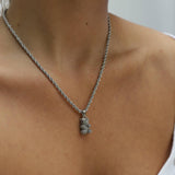 Diamonte Bear Necklace - Réalta