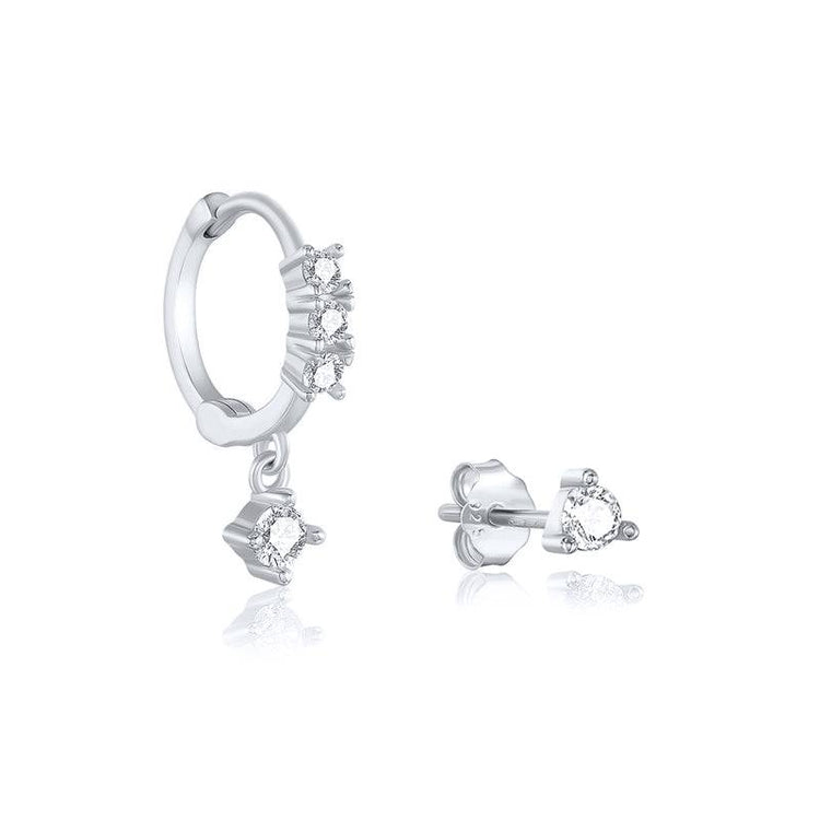 Duo stack earring set - Réalta