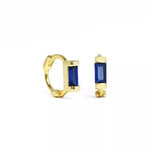 Gold Aime Huggie hoops - Réalta