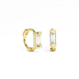 Gold Aime Huggie hoops - Réalta