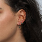 Gold Aime Huggie hoops - Réalta