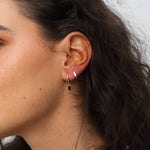 Gold Classic Huggie hoops - Réalta