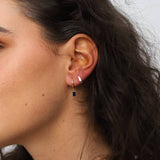 Gold Classic Huggie hoops - Réalta