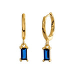 Gold Classic Huggie hoops - Réalta