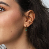 Gold Classic Huggie hoops - Réalta