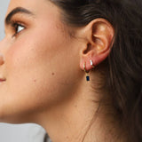 Gold Classic Huggie hoops - Réalta