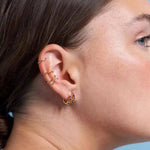 Ilka Hoop Earrings - Réalta