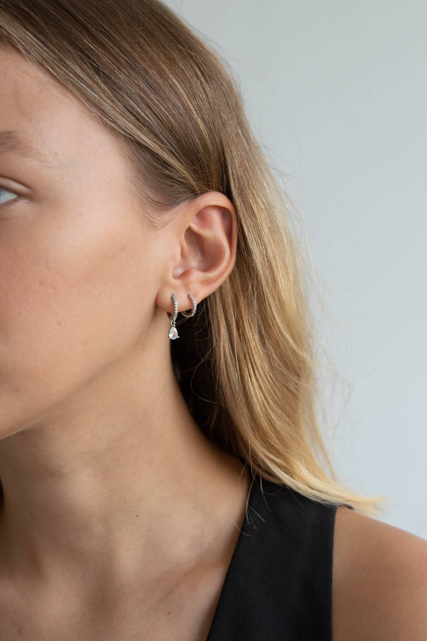 Juliette Huggie Hoops - Réalta
