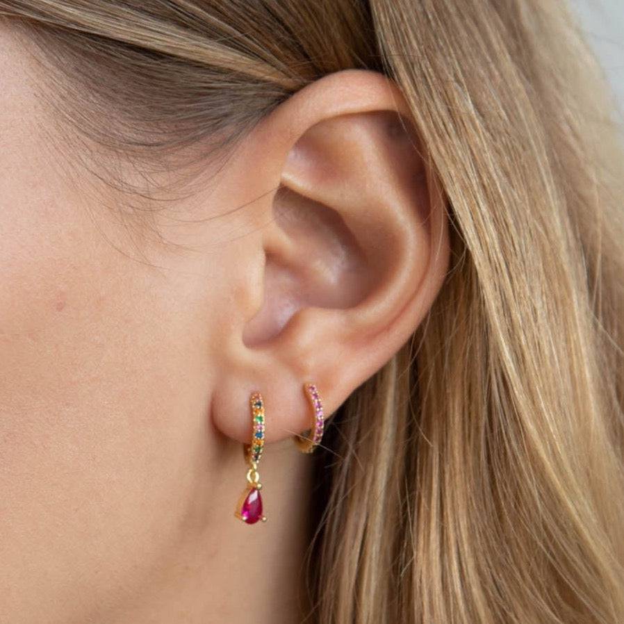 Juliette Huggie Hoops - Réalta
