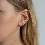 Juliette Huggie Hoops - Réalta