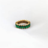 Pave Baguette Ring - Réalta