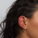 Rita Gem Drop Earrings - Réalta