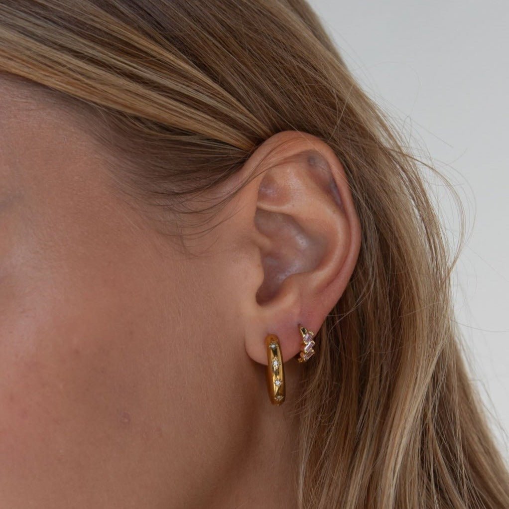 Selena Hoop Earrings - Réalta
