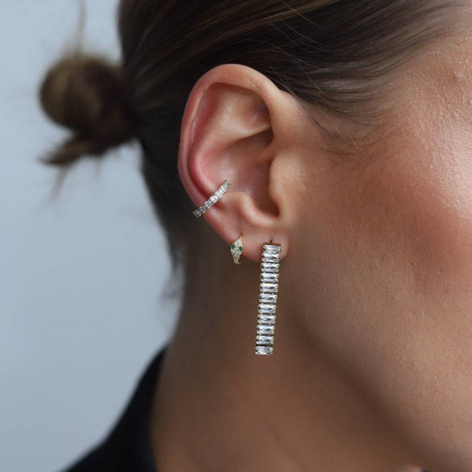 Serpent Hoop Earrings - Réalta