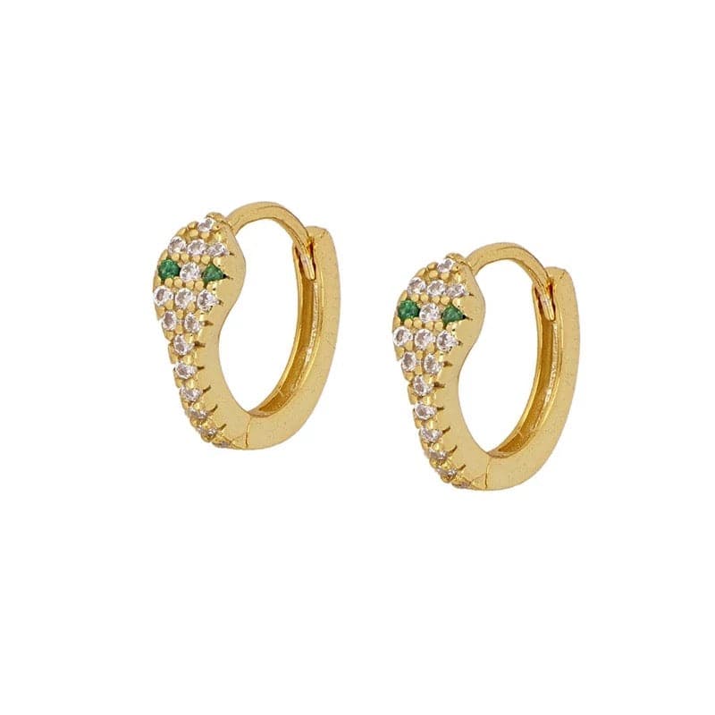 Serpent Hoop Earrings - Réalta