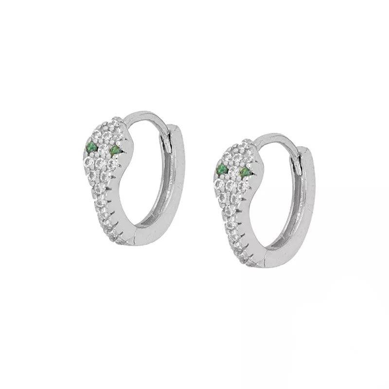 Serpent Hoop Earrings - Réalta