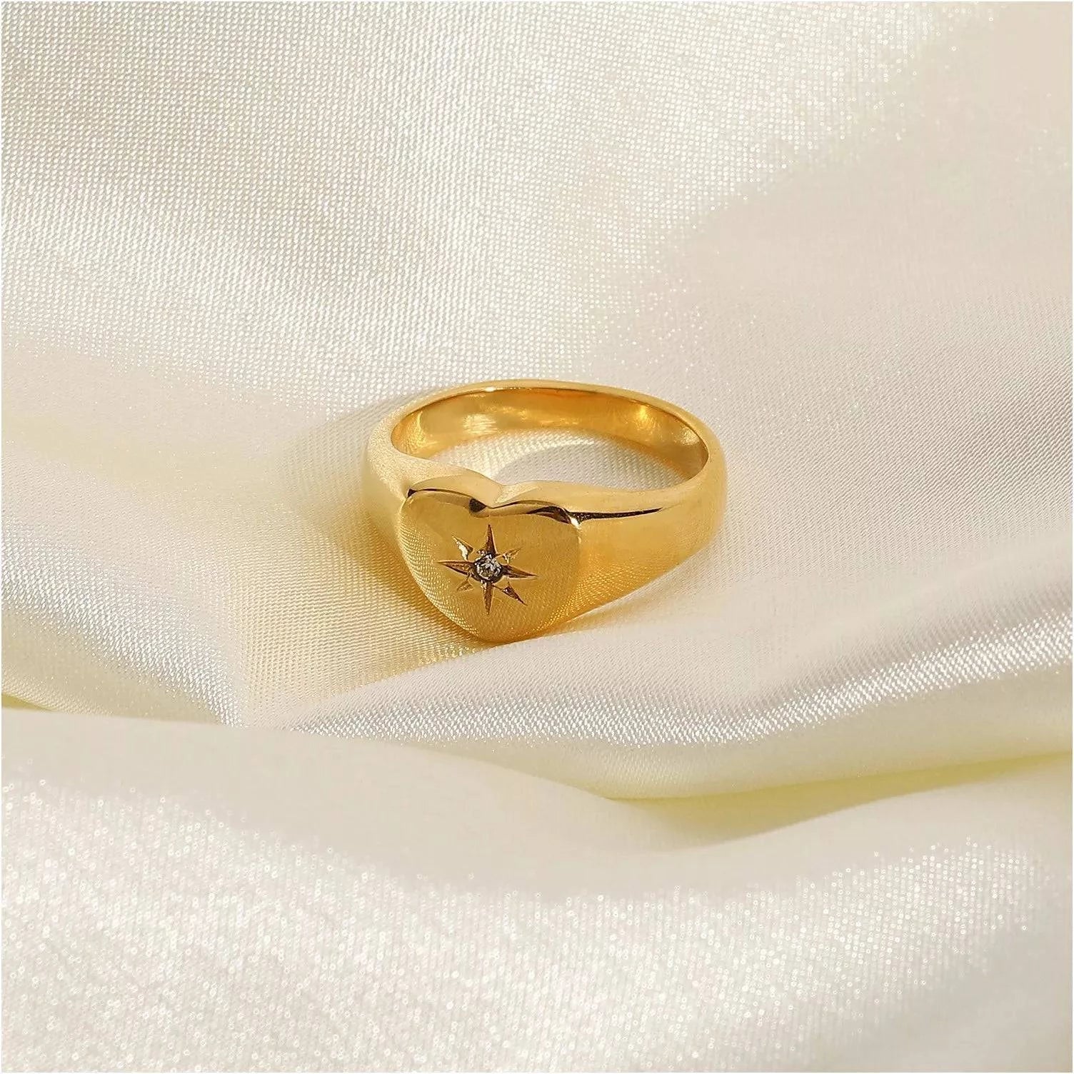Starburst Heart Ring - Réalta