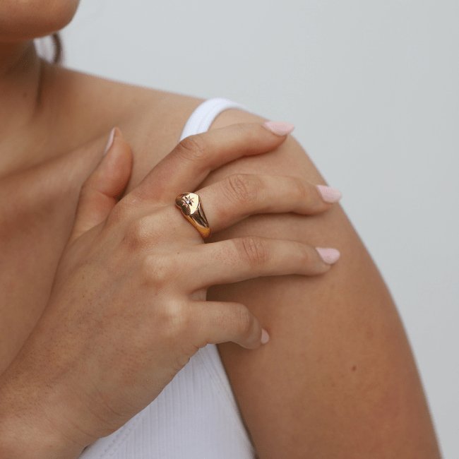 Starburst Heart Ring - Réalta