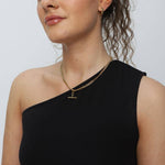 T Bar Necklace - Réalta