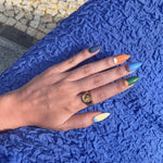 Vice Smiley Ring Gold - Réalta