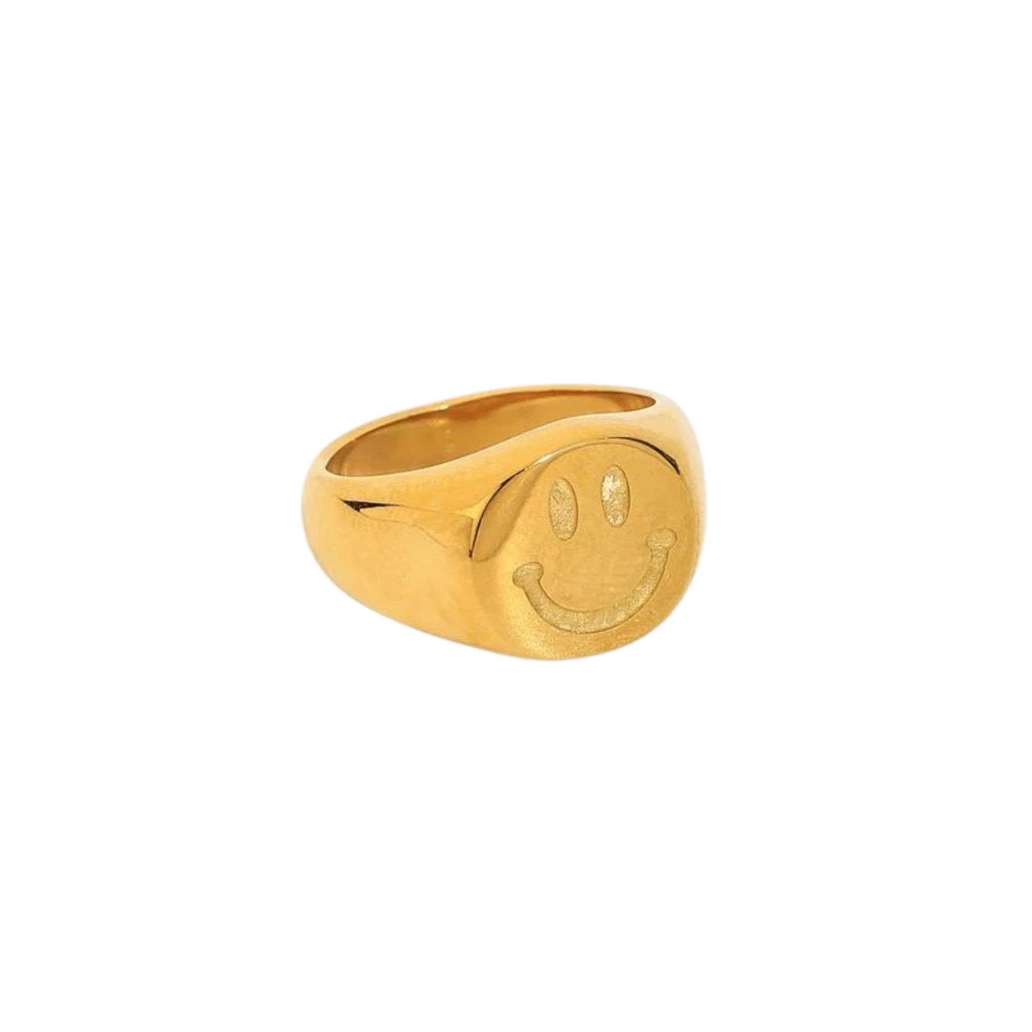 Vice Smiley Ring Gold - Réalta